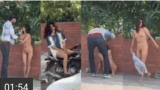 Bihari Viral Outdoor Sex – Nude Blowjob Video