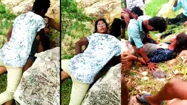 Village Girl Outdoor Group Sex Video – Village Sex